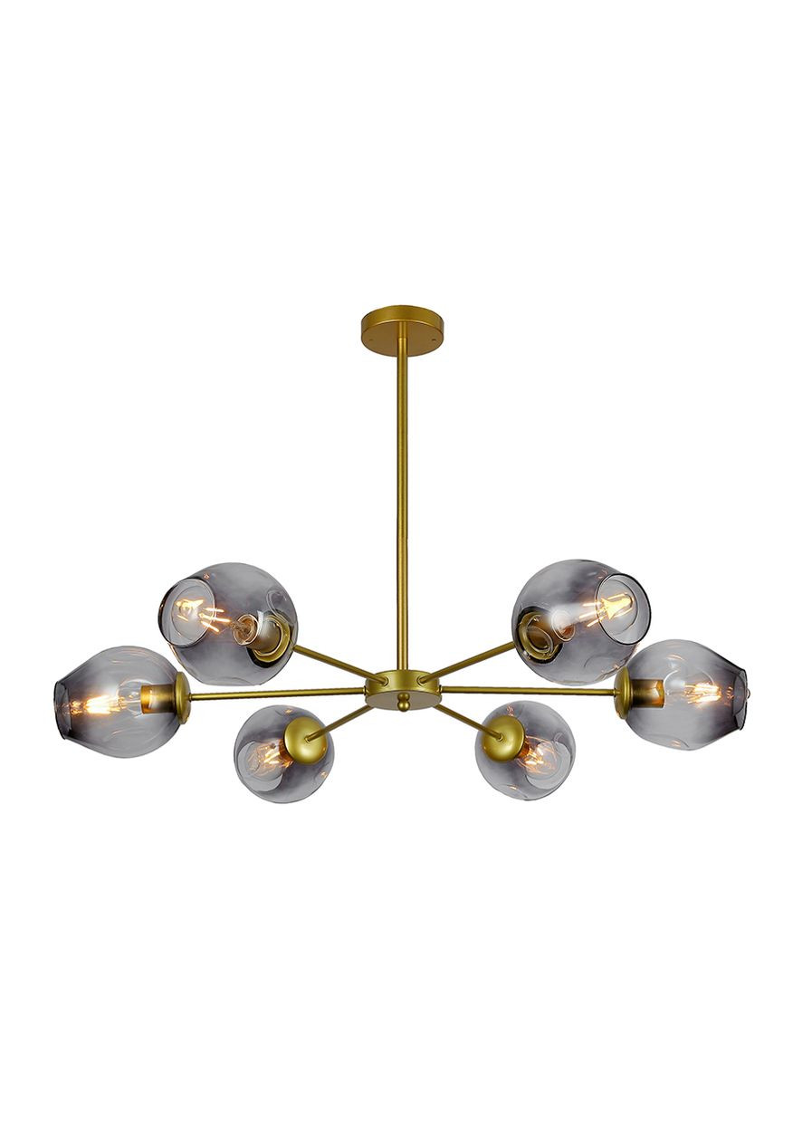 Люстра 7526039-6 GD+BK (LVS2938) Levistella (305758748)