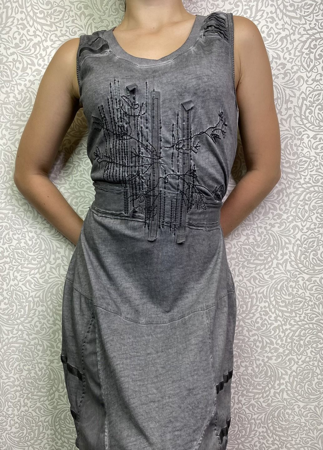 Летний женский сарафан в винтажном стиле NU DENMARK варенка