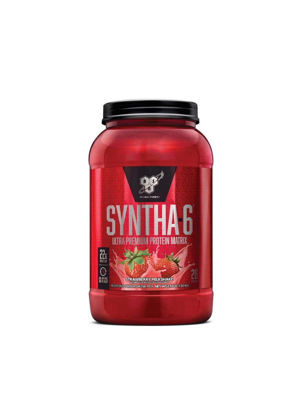 Протеин Syntha-6, 1.32 кг Клубника BSN (293339279)