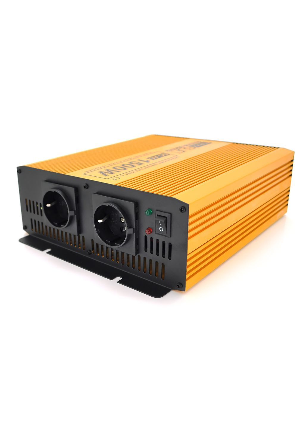 Инвертор напряжения MXSPSW1500, 12V/220V, 1500W с правильной синусоидой, 2 Shuko, клеммные провода, Q4 Mexxsun (314833991)