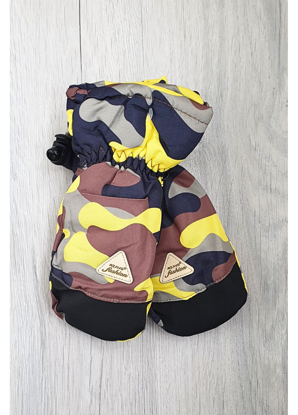 Балоновые перчатки на флисе для девочек 4-6 лет No Brand (363057912)