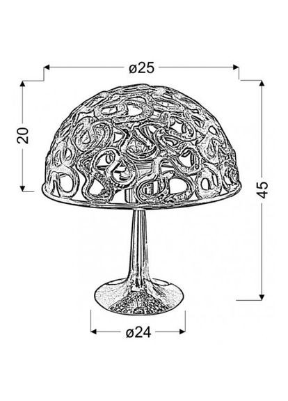 Настольная лампа LAME (41-40056) Candellux (361312669)