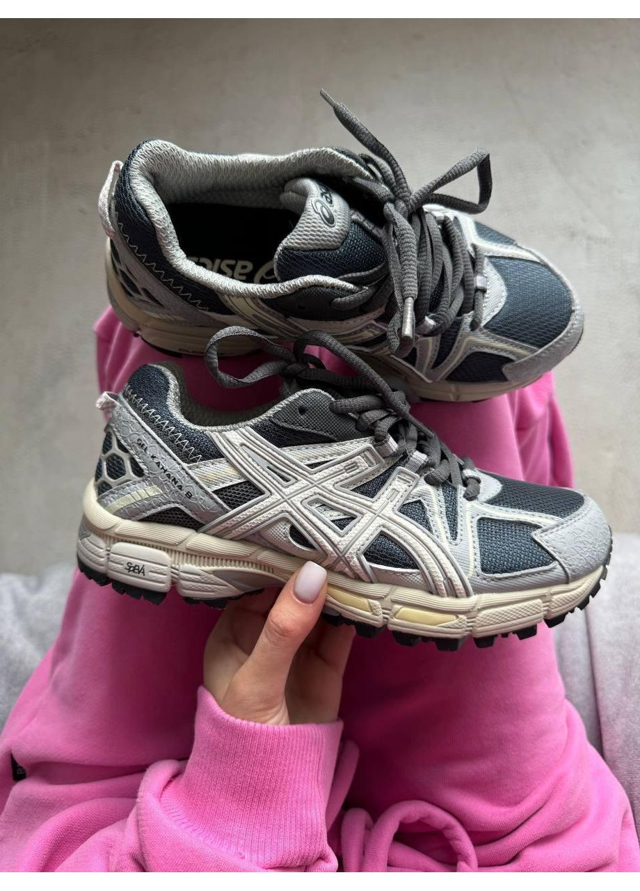 Сірі Осінні кросівки чоловічі asics kahana 8 grey асікс гель-кахана 8 No Brand