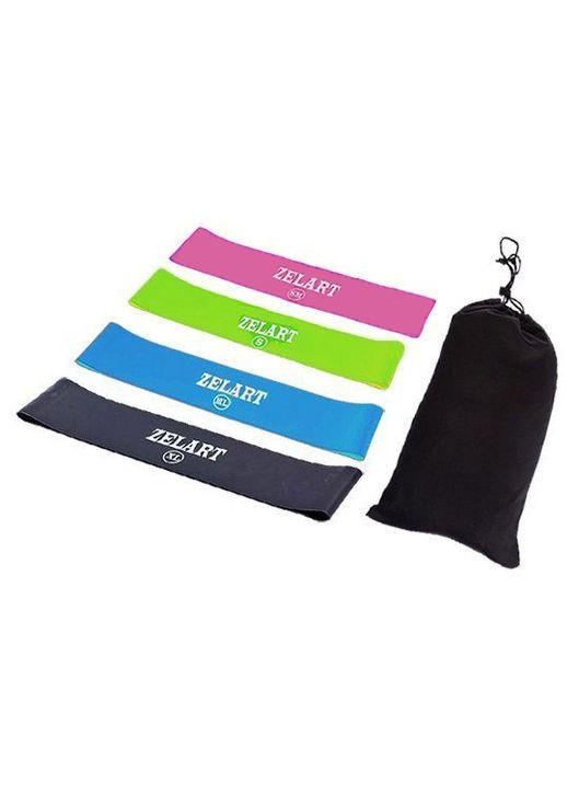 Набір стрічок для фітнесу FB-6410 Набор, (56363123) Zelart (323024940)