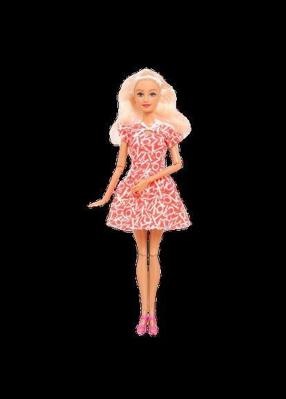 Кукла в повседневной одежде, шарнирная (8406), коралловое платье Defa (293484368)