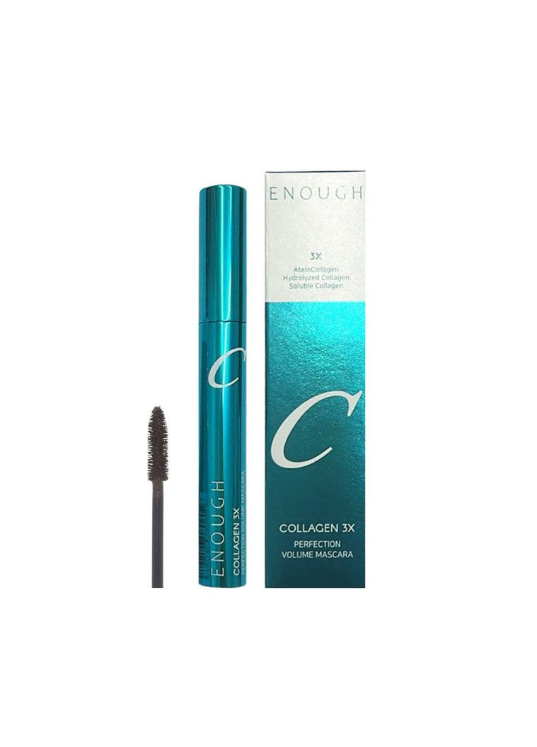 Тушь для ресниц объемная Collagen 3X Perfection Volume Mascara с коллагеном 9 г ENOUGH (367988149)