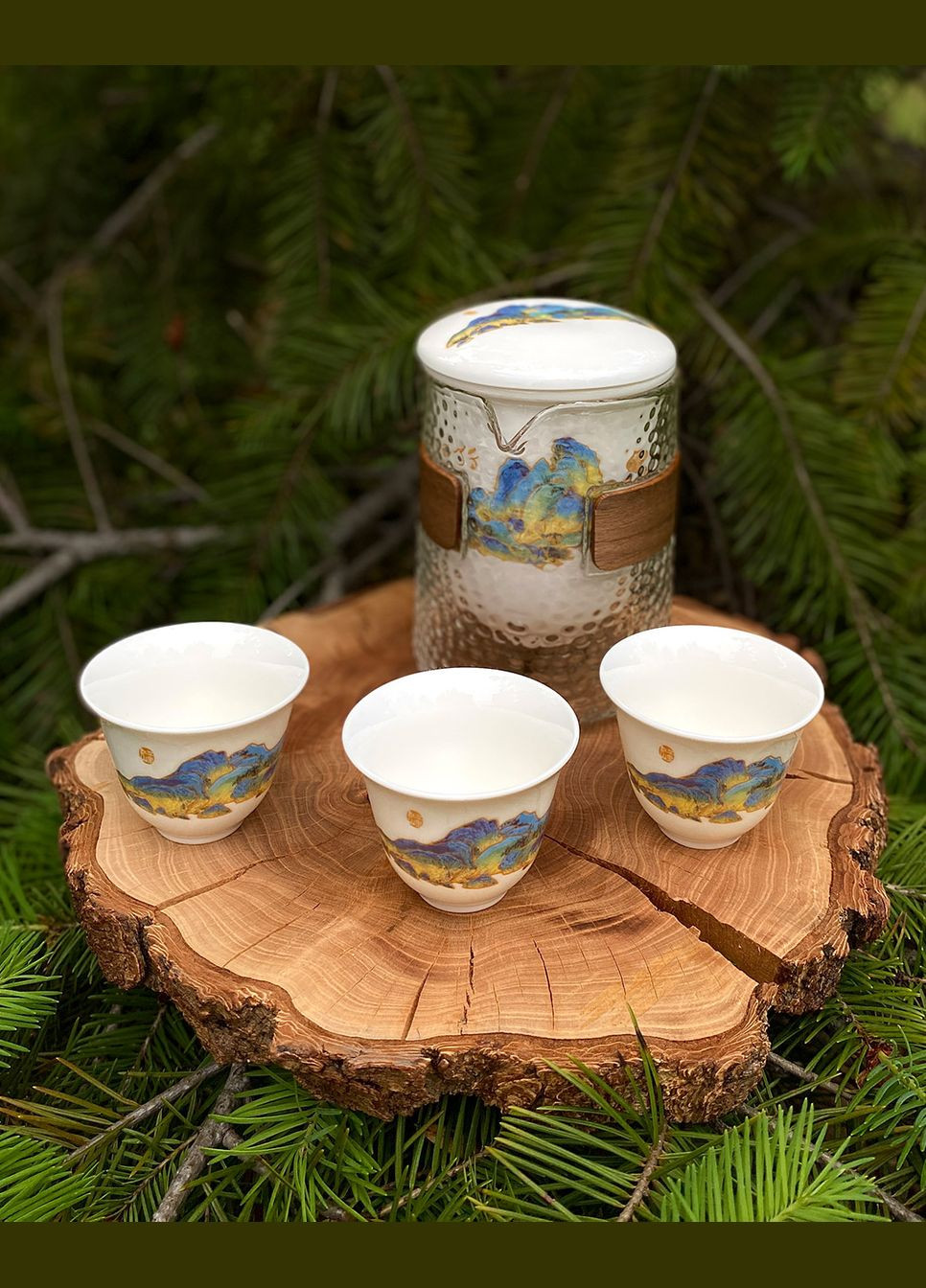 Чайный набор "Бесконечная гора" Tea Dragon (322871973)