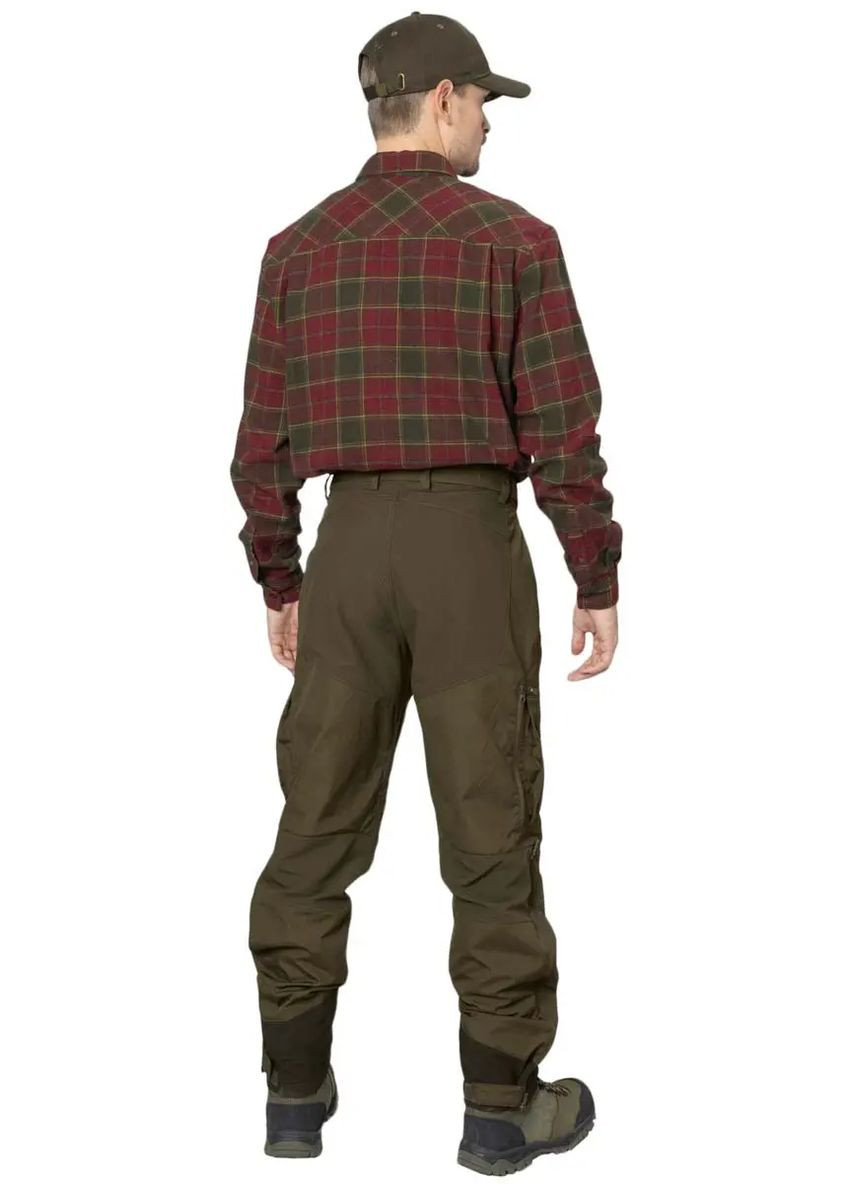 Комбінована сорочка seeland glen flannel shirt red check No Brand