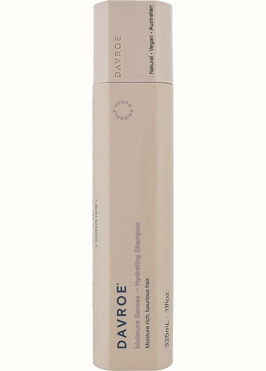 Зволожуючий шампунь для волосся Moisture Senses Hydrating Shampoo 325ml (1361830-13232120) Davroe (368605331)