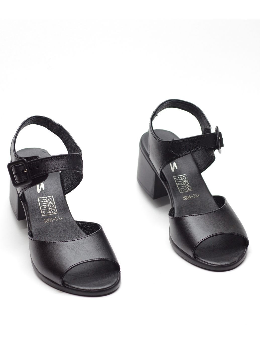 Босоніжки жіночі з натуральної шкіри No Brand 1804 (336212717)