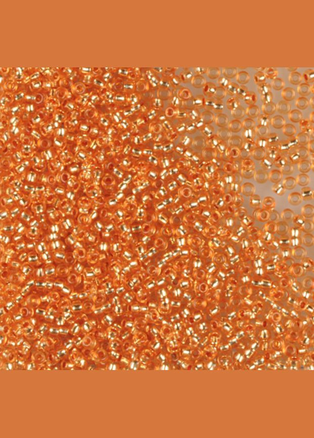 Бісер чеський Preciosa 08289, блискучій, помаранчевий (10 г) No Brand (340484921)