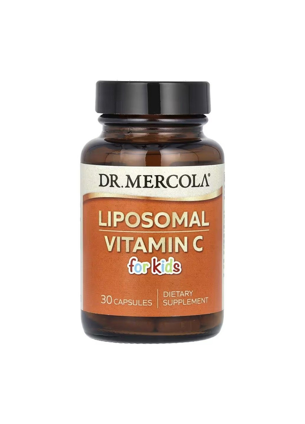 Liposomal Vitamin C, ліпосомальний вітамін C для дітей, 30 капсул Dr. Mercola (372011633)