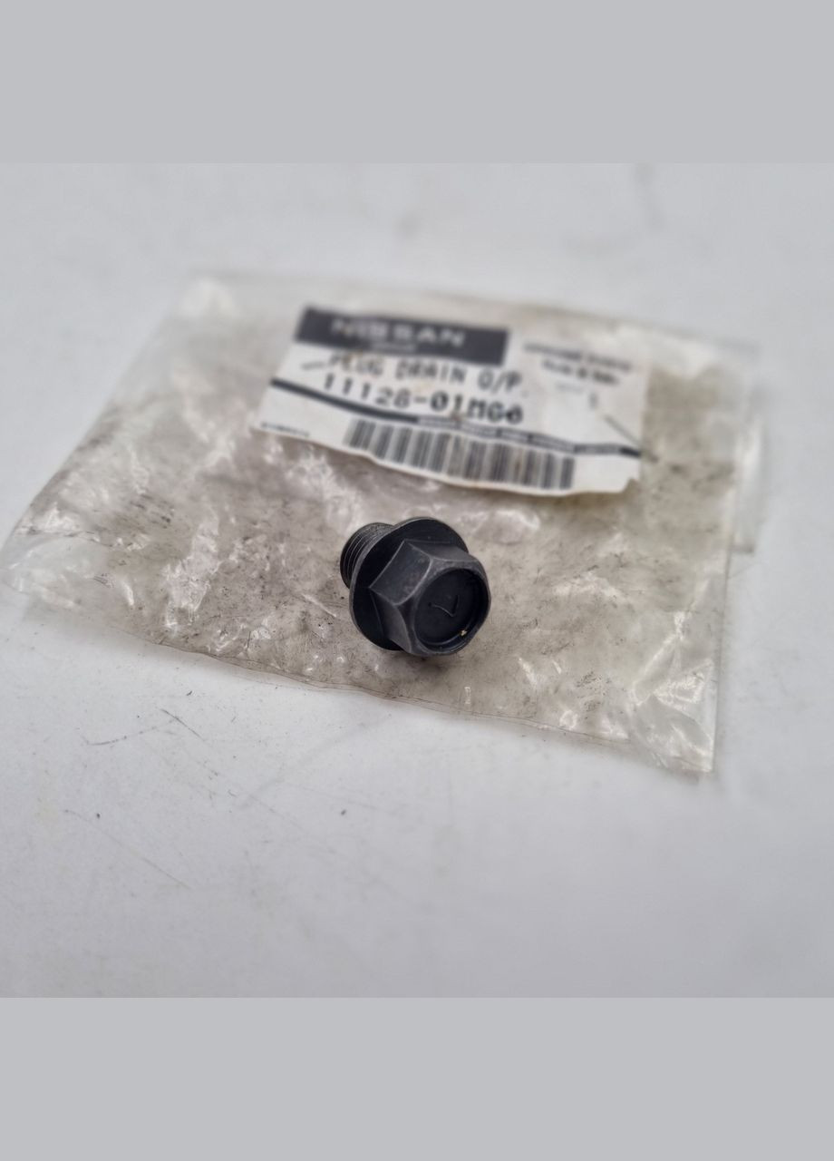 Оригинальная пробка поддона двигателя 11128-01M00 Кашкай Nissan (345740630)
