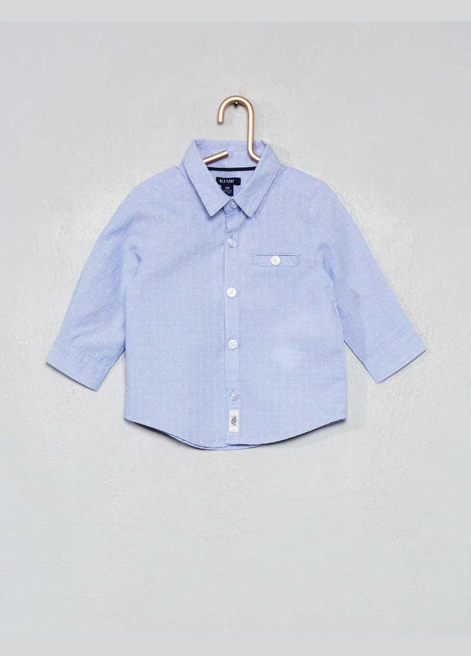 Синяя рубашка Kiabi