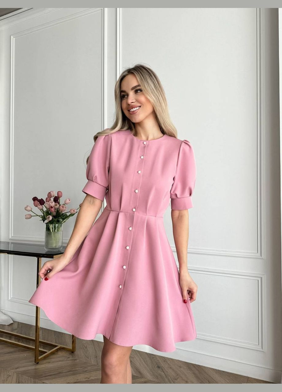 Розовое женское платье Osoblyva