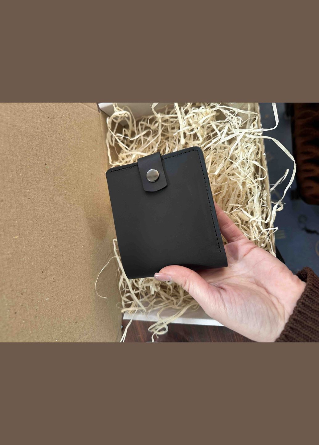 Мужской кожаный кошелек 11.3.3 Black Dekey (351898830)