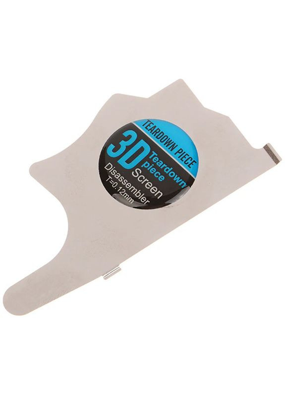 Карта металева TE-024 / медіатр / знімач / гнучка пластина / для розбирання смартфонів, корпусів техніки No Brand (322568078)