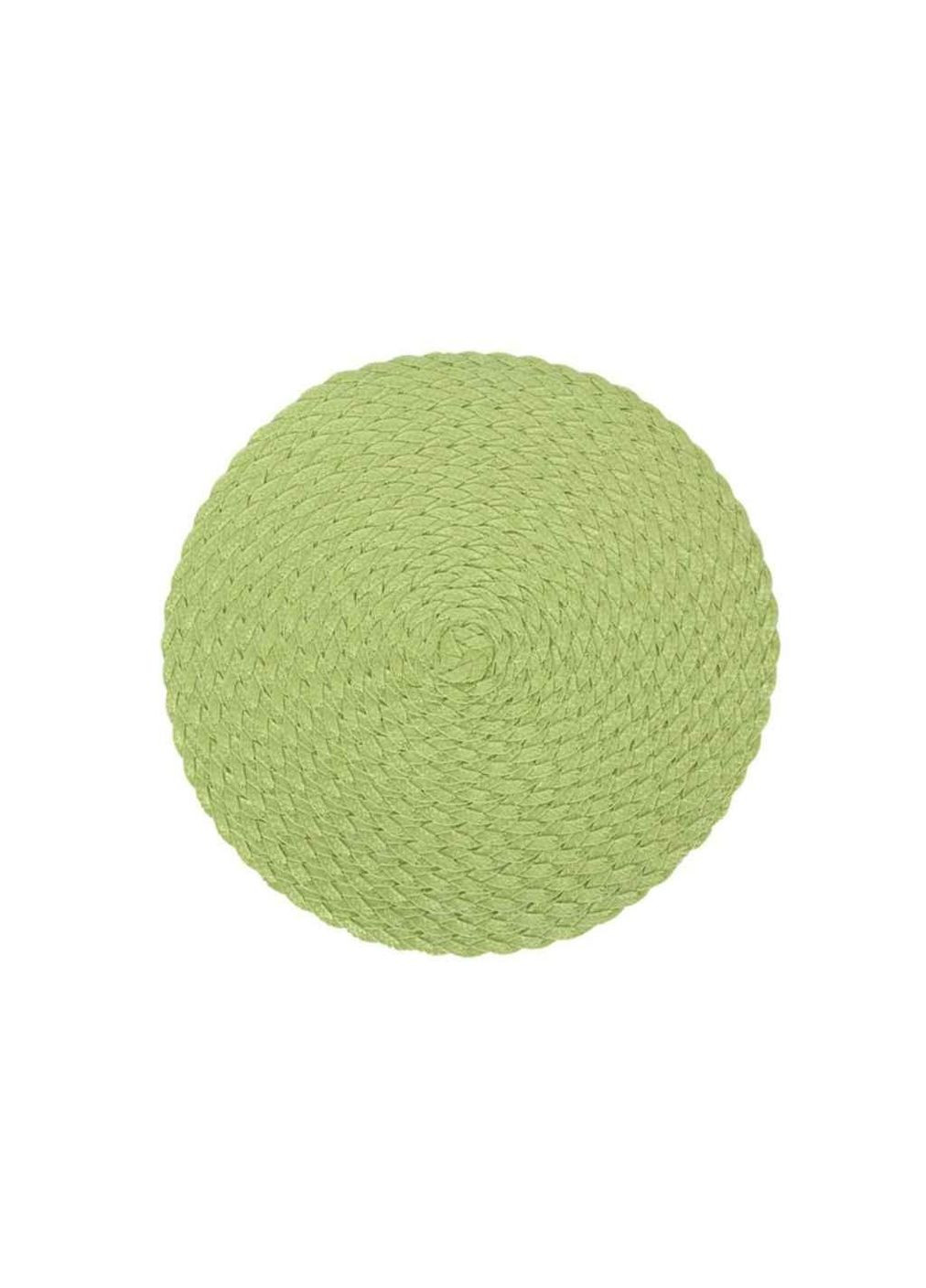 Коврик для сервировки ПВХ круглый, 38см,арт.7016102151А ТМ EURO GOLD Eurogold (311956024)