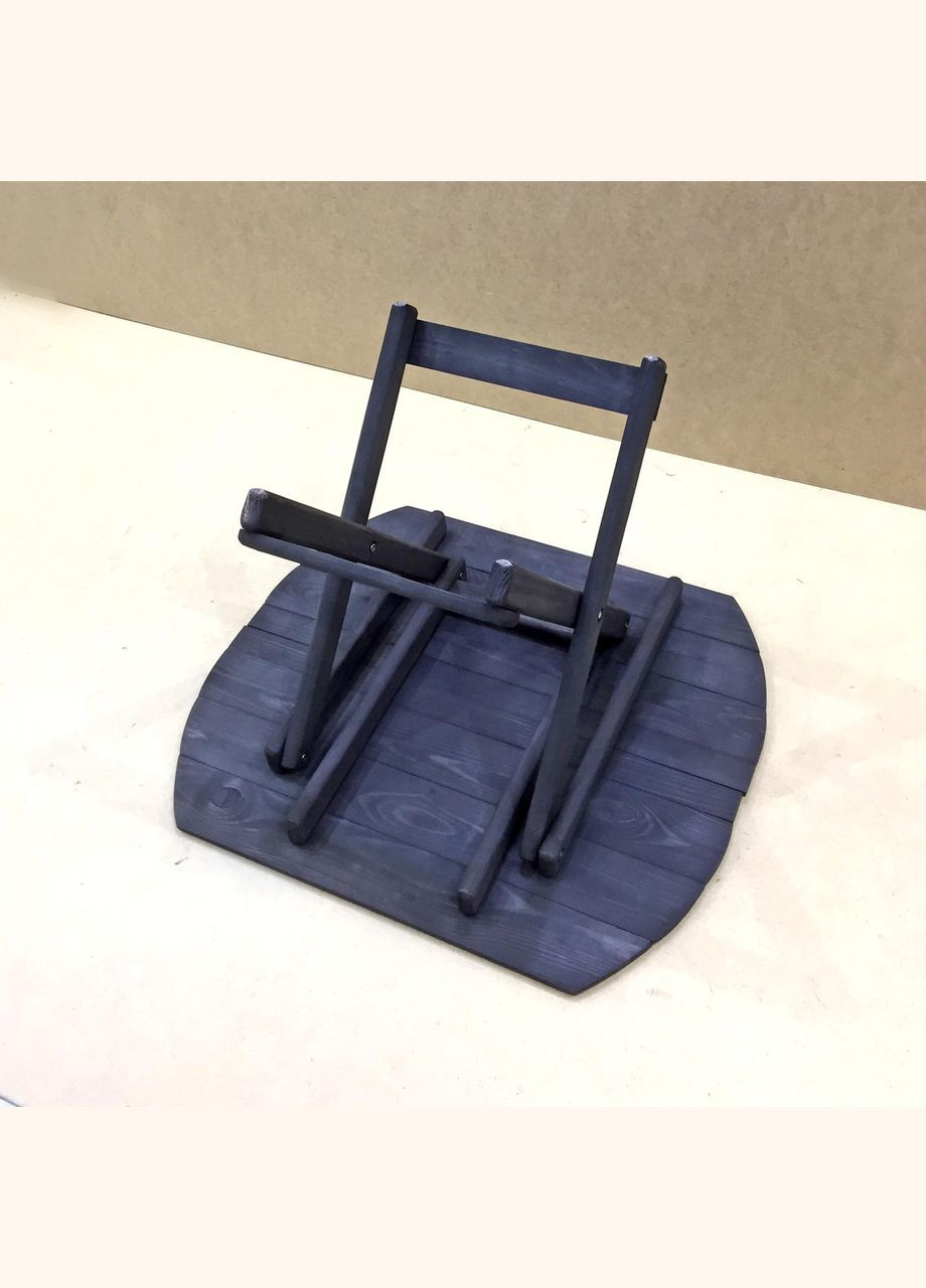 Столик розкладний з дерева Торенс венге (СУН-001012) No Brand (328960998)