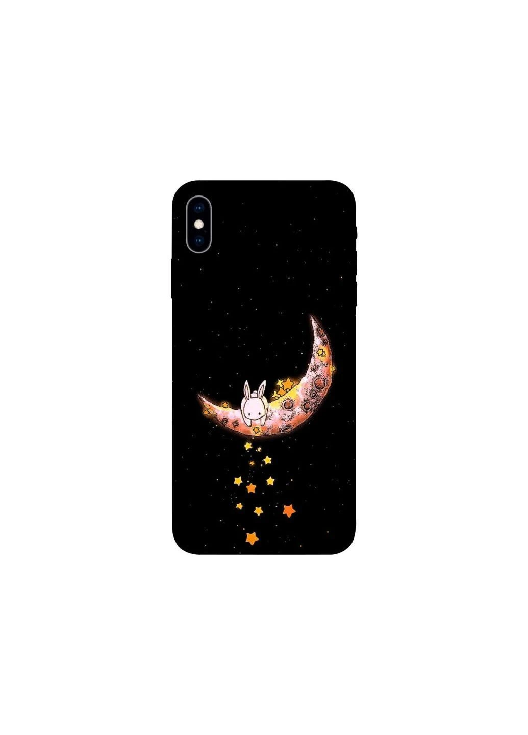 Чохол на Apple iPhone X (5.8") Moon rabbit Frontalka (379680594)