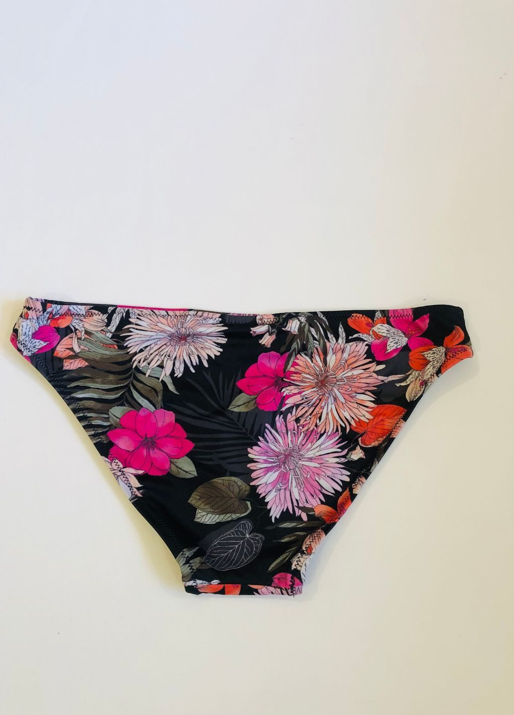 Цветные женские купальные трусики с цветочным принтом C&A