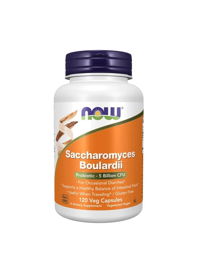 Saccharomyces Boulardii - 120 vcaps Now Foods (387351159)
