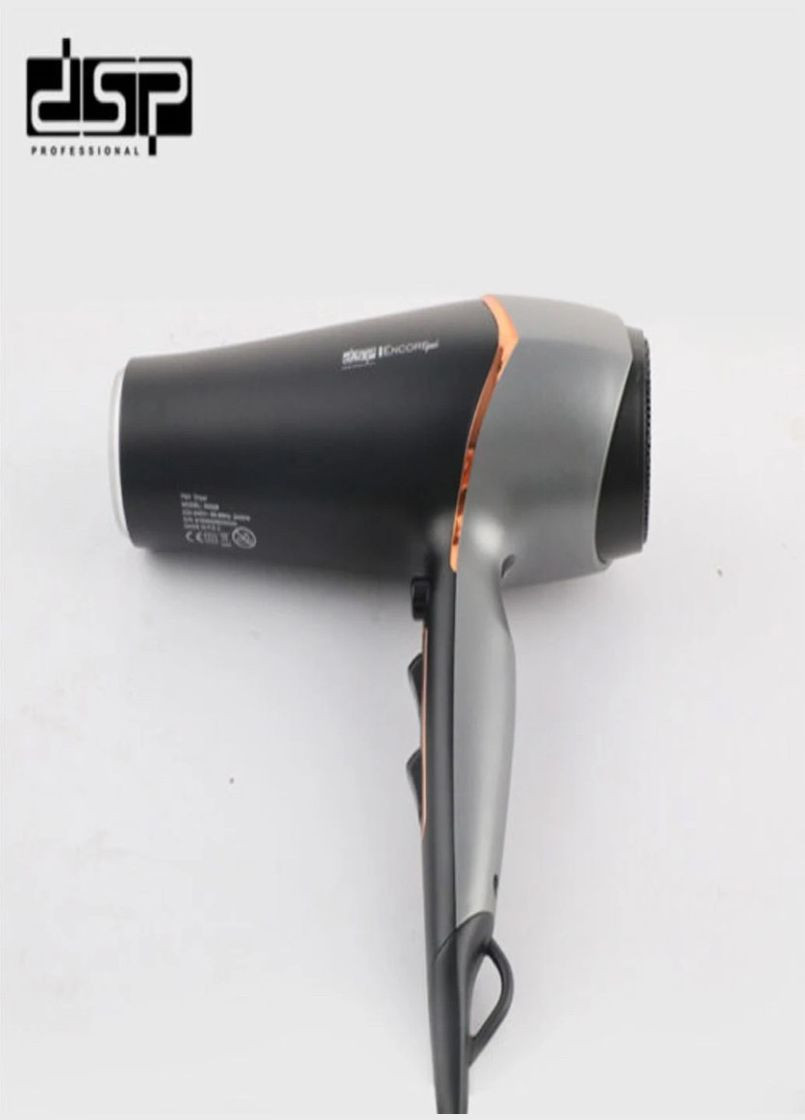 Мощный фен для укладки и сушки волос 30328 с концентратором и холодным воздухом 2400W Черный DSP (324102985)
