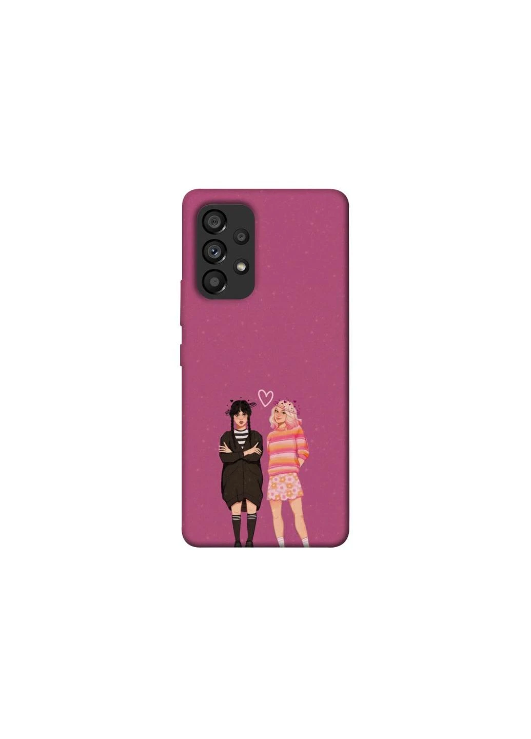 Чохол на Samsung Galaxy A53 5G Raven & Rainbow Wednesday Frontalka (354351348)