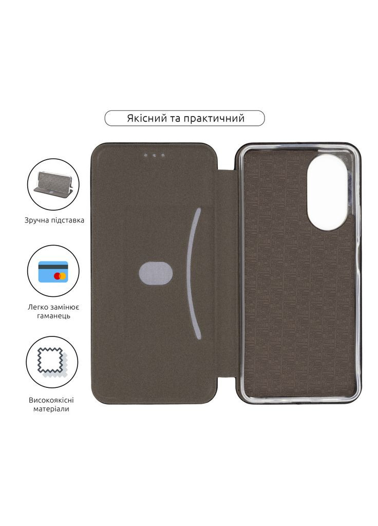 Чохол до мобільного телефона G-Case OPPO A58 4G Black (ARM66480) ArmorStandart (296481225)