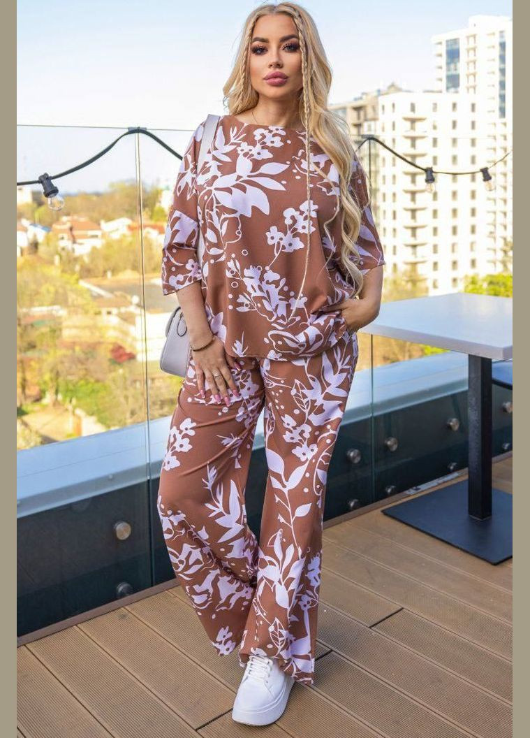 Костюм Стильный Удобный Легкий Ткань Софт No Brand (332645582)