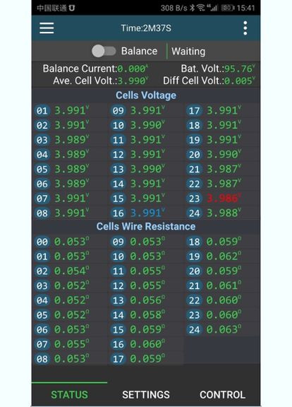 Смарт балансир JK-B1A24S Li-Ion / LiFePO4 активная балансировка 1А с блютуз управлением No Brand (325835184)