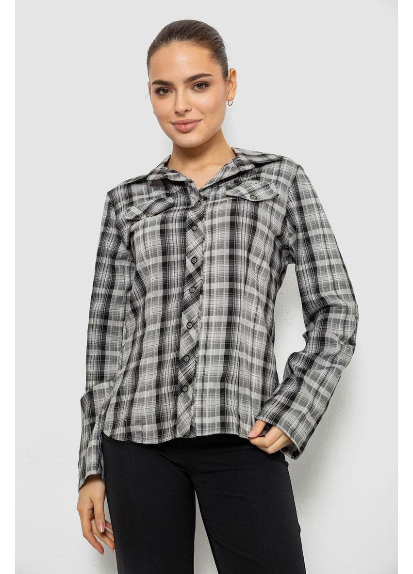 Серая кэжуал рубашка Ager