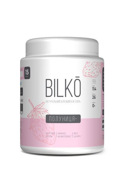 Разом дешевше!Протеїн ізолят набір 4 уп. Bilko (371353882)