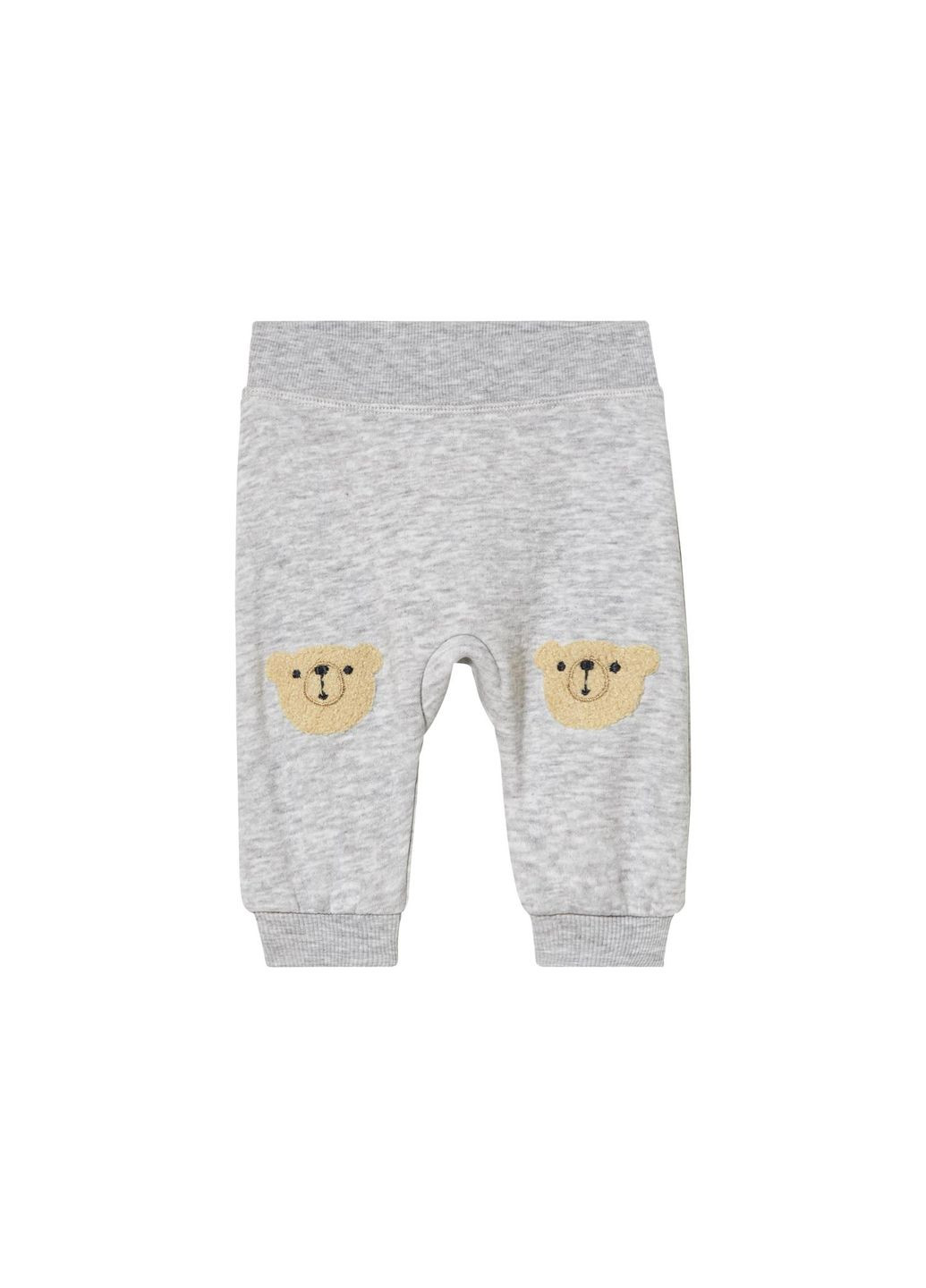 Серые спортивные демисезонные брюки Lupilu