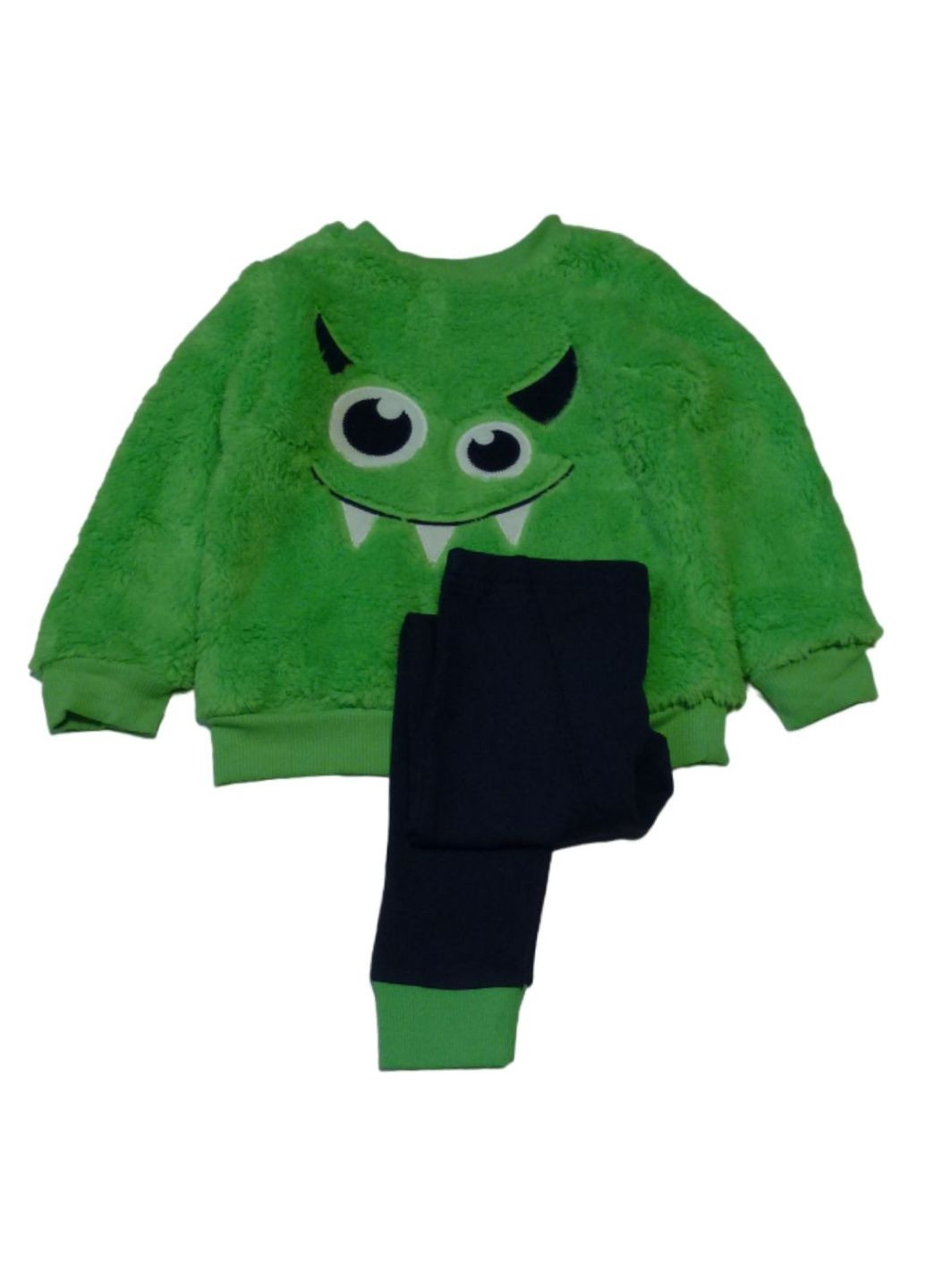Зелена всесезон піжама утеплена (світшот+штани) George