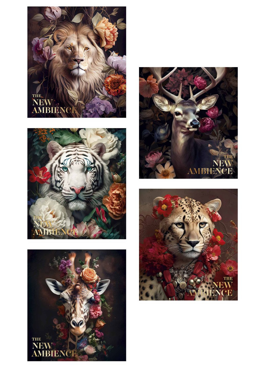 Набор 5 шт, тетрадь общая, The new ambience (УФ-лак). Тетрадь в линию 96 л. 3371 4820006476496 Star (300064609)