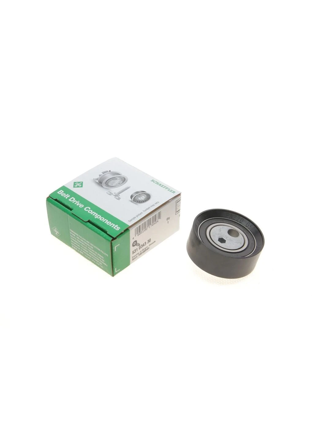 Натяжний ролик VW LT 28-46, Transporter 2.5 Tdi, Volvo S70-S80-V70 2.5 Tdi (Вир-во ) 531 0343 30 Ina (360495461)