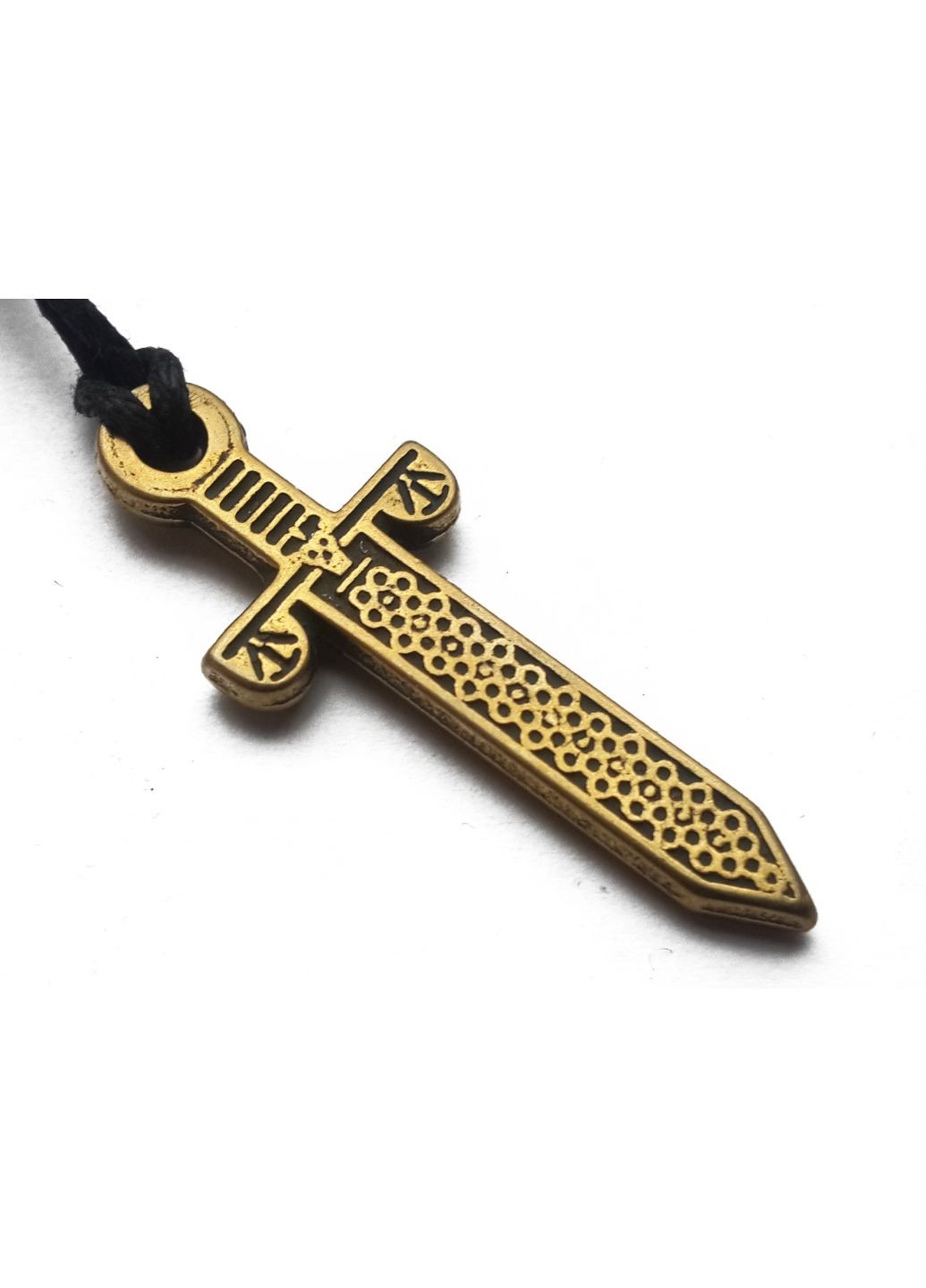 Амулет на шею Меч Фемиды Бронзовый Век 15х37х03 мм бронза No Brand (329746530)
