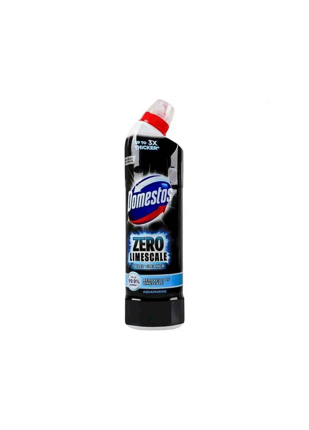 Засіб для миття унітазу 750мл Zero Limescale Антиналіт і Антиіржа аквамарин ТМ DOMESTOS No Brand (388609430)