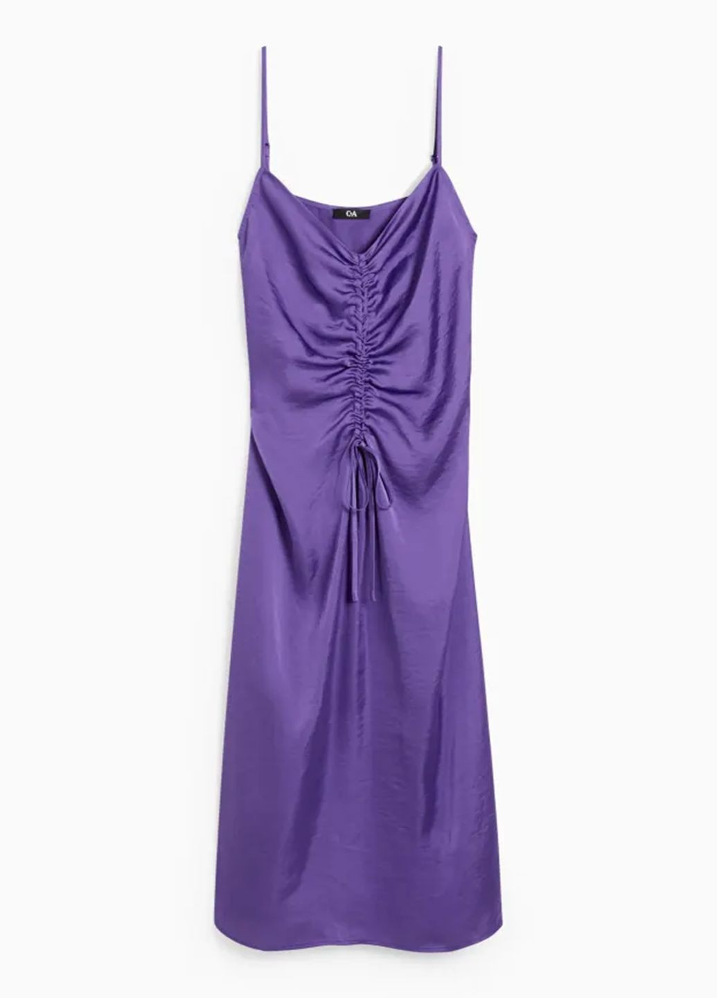Фиолетовое повседневный платье C&A однотонное