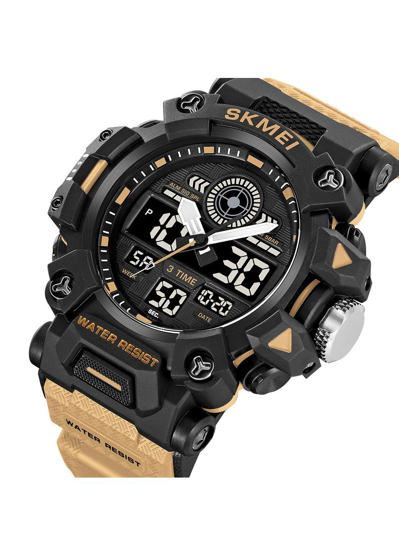 Часы электронные водонепроницаемые для мужчин с будильником хронографом и календарем ProDobro (367264314)