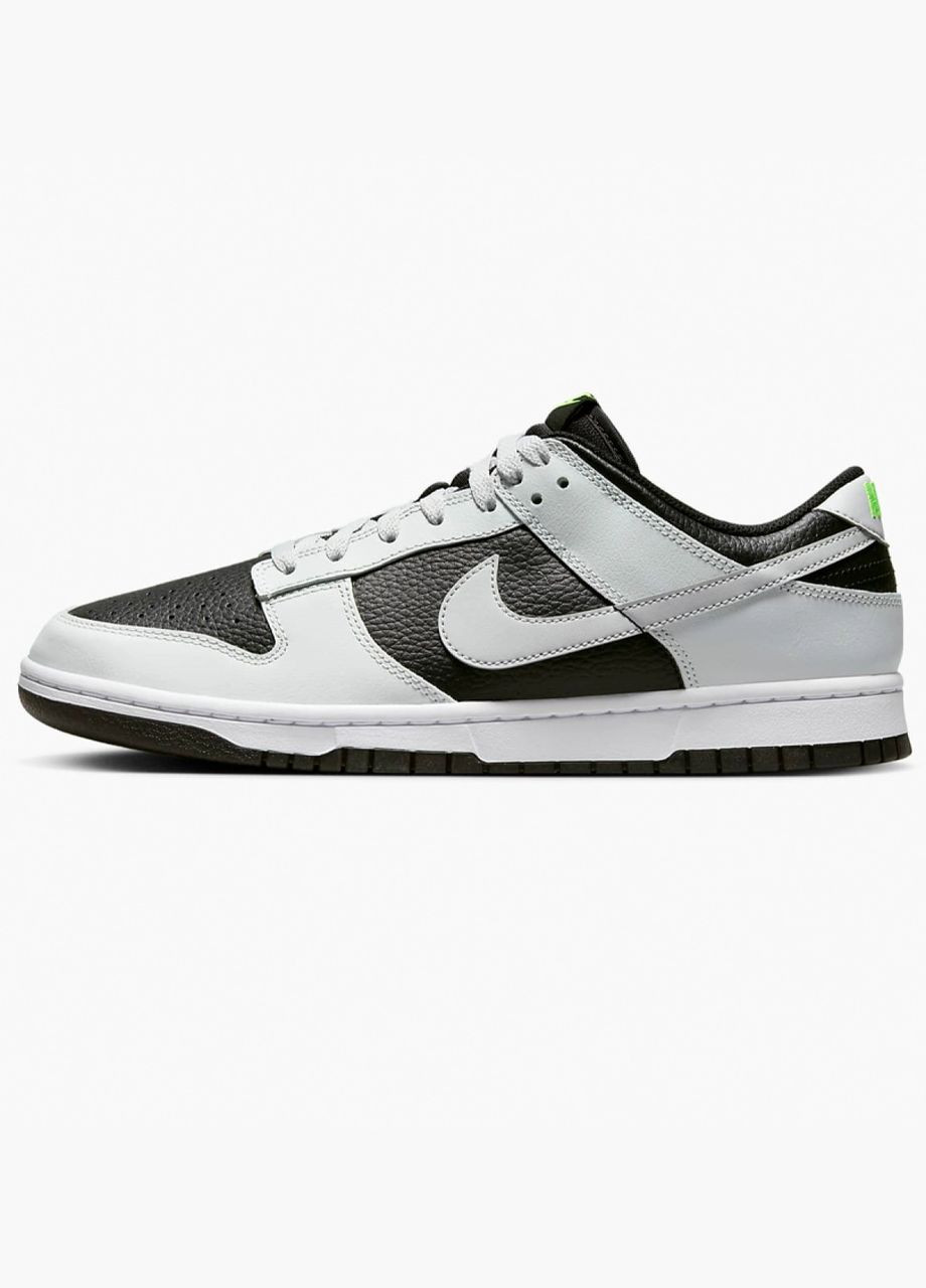 Черно-белые всесезонные кроссовки dunk low Nike