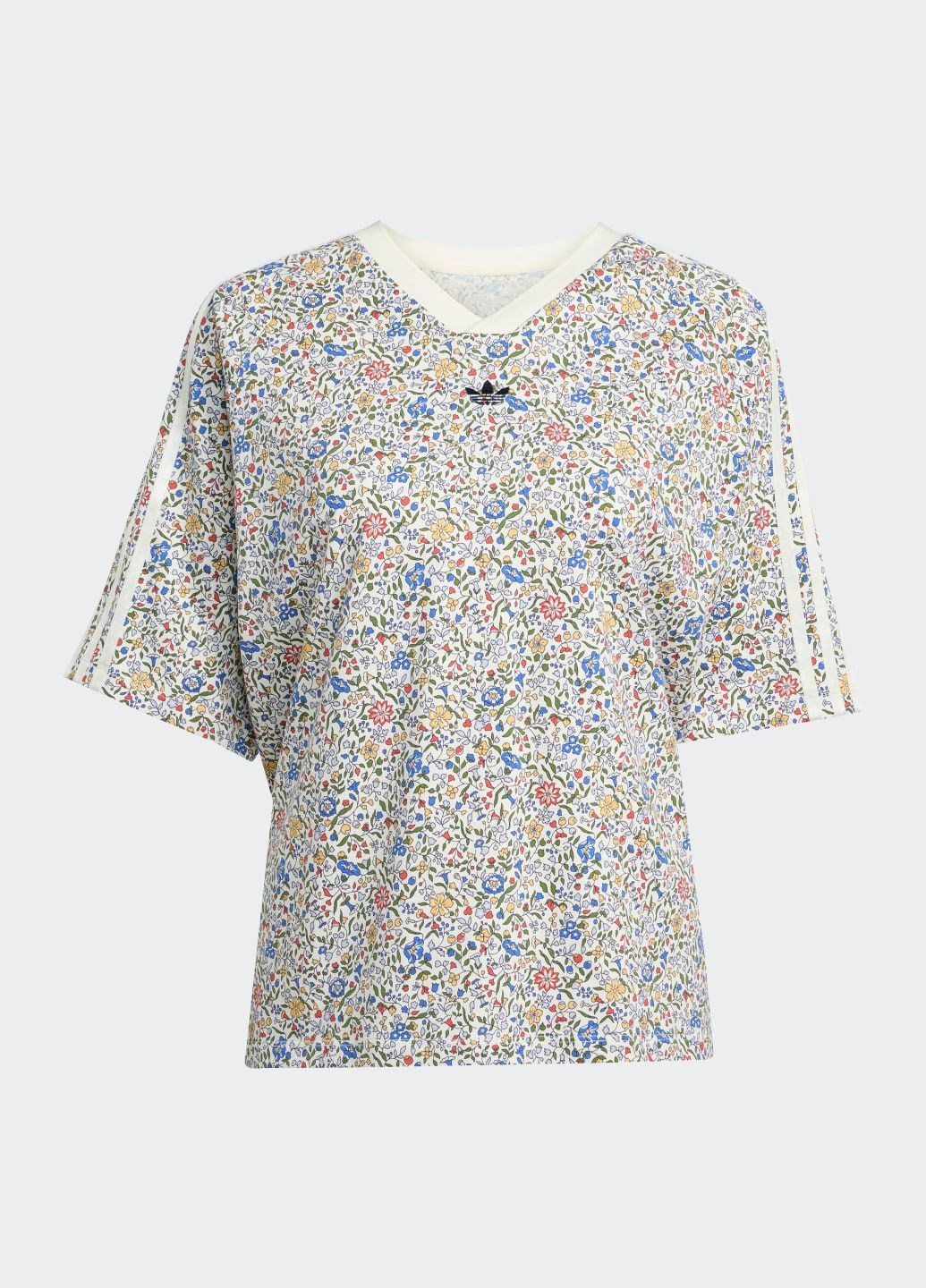 Футболка Originals x Liberty London AOP Boyfriend adidas - (366962327)