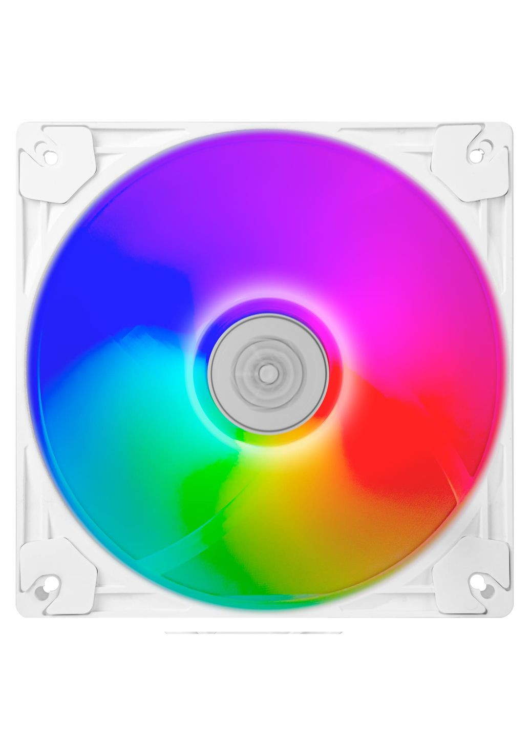 SilverStone Корпусный вентилятор Vista VS140W ARGB, 140мм, 1600rpm, 4pinPWM, 3pin+5VARGB, 30.8dBa, белый Silver Stone (314976673)