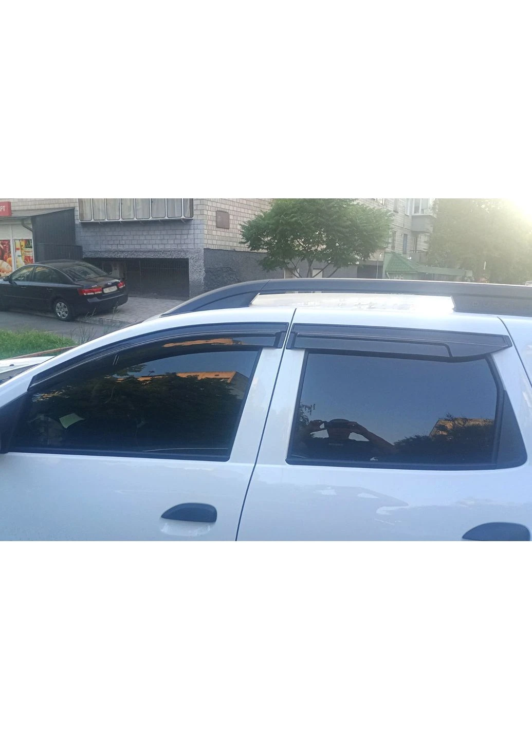 Дефлекторы окон (4 шт, EuroCap) для Renault Duster 2018-2024 гг Sunplex (389053442)