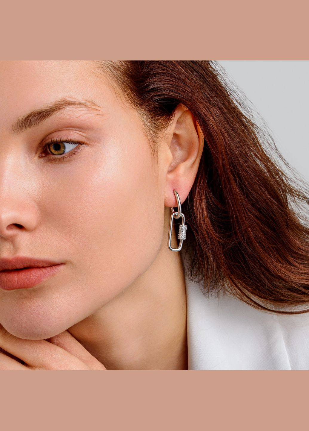 Сережки Сила характеру Minimal (338794697)