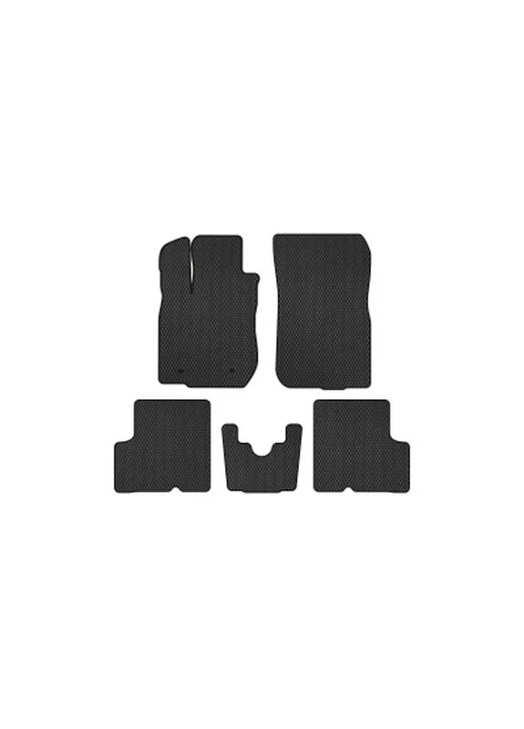 Килимок в салон Renault Duster 2WD 2010-2015 1 покоління (RT32503C5RN2RBB) Evatech (398799434)