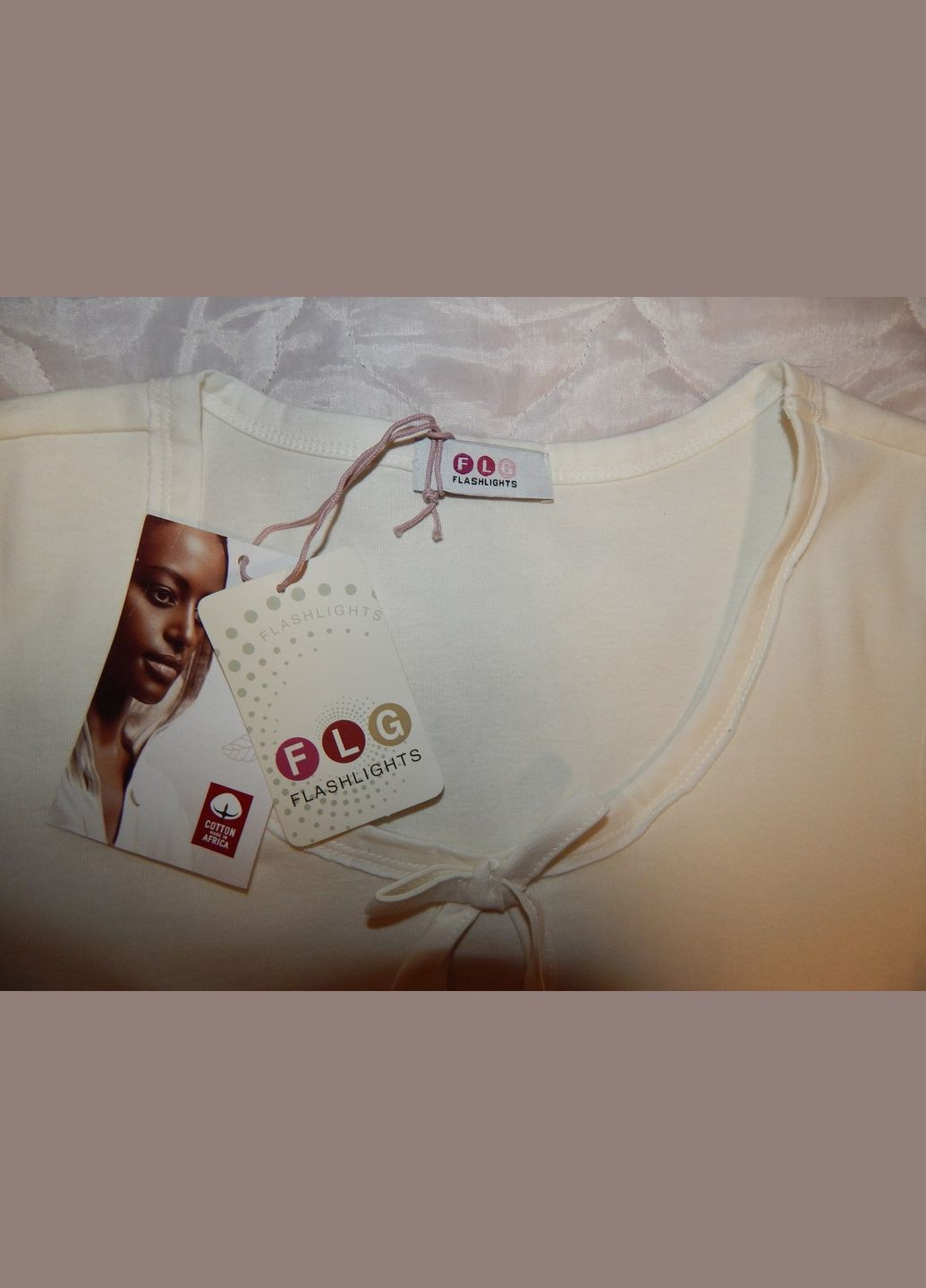 ФУТБОЛКА женская трикотажная фирменная FLASHLIGHTS 4042г. 145ф Fleshlight - (303932174)