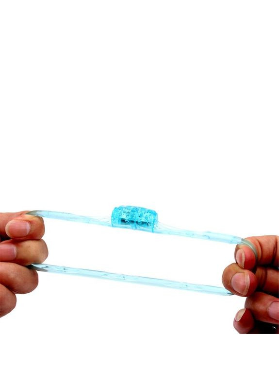 Ерекційне віброкільце GK Power Reusable Cock Ring, блакитне Chisa (331170316)