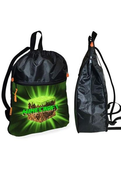 Шкільний рюкзак дитячий Minecraft + Сумка для взуття спортивної форми рюкзак-мішок для хлопчика (1733) (1330223) Brand (368865410)